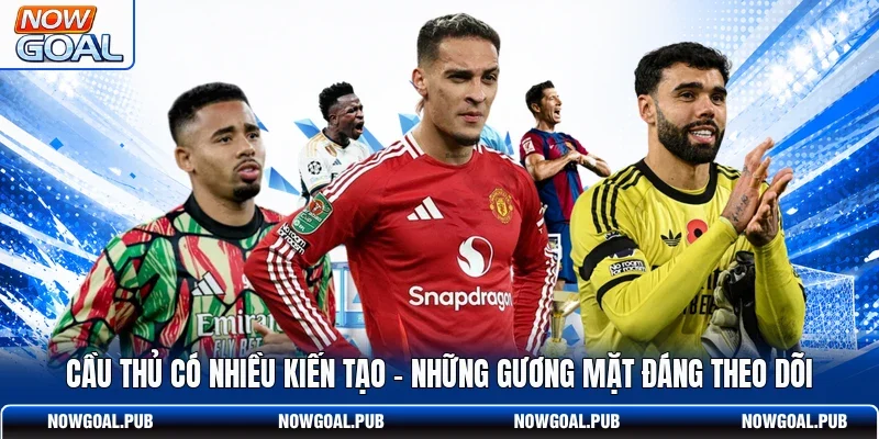 Cầu Thủ Có Nhiều Kiến Tạo - Những Gương Mặt Đáng Theo Dõi