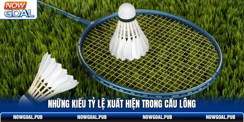 Những kiểu tỷ lệ xuất hiện trong cầu lông