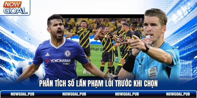 Phân tích số lần phạm lỗi trước khi chọn